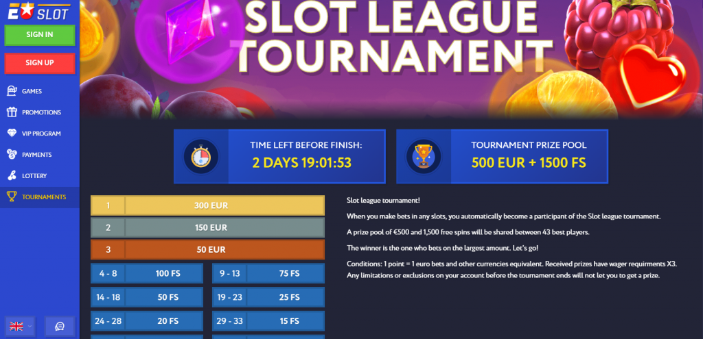 euslot-casino-tournaments