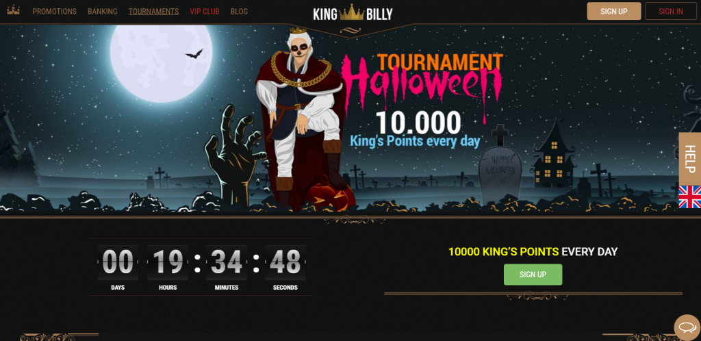 king-billy-casino-tournaments