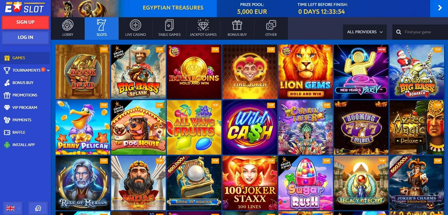 casino online euslot games