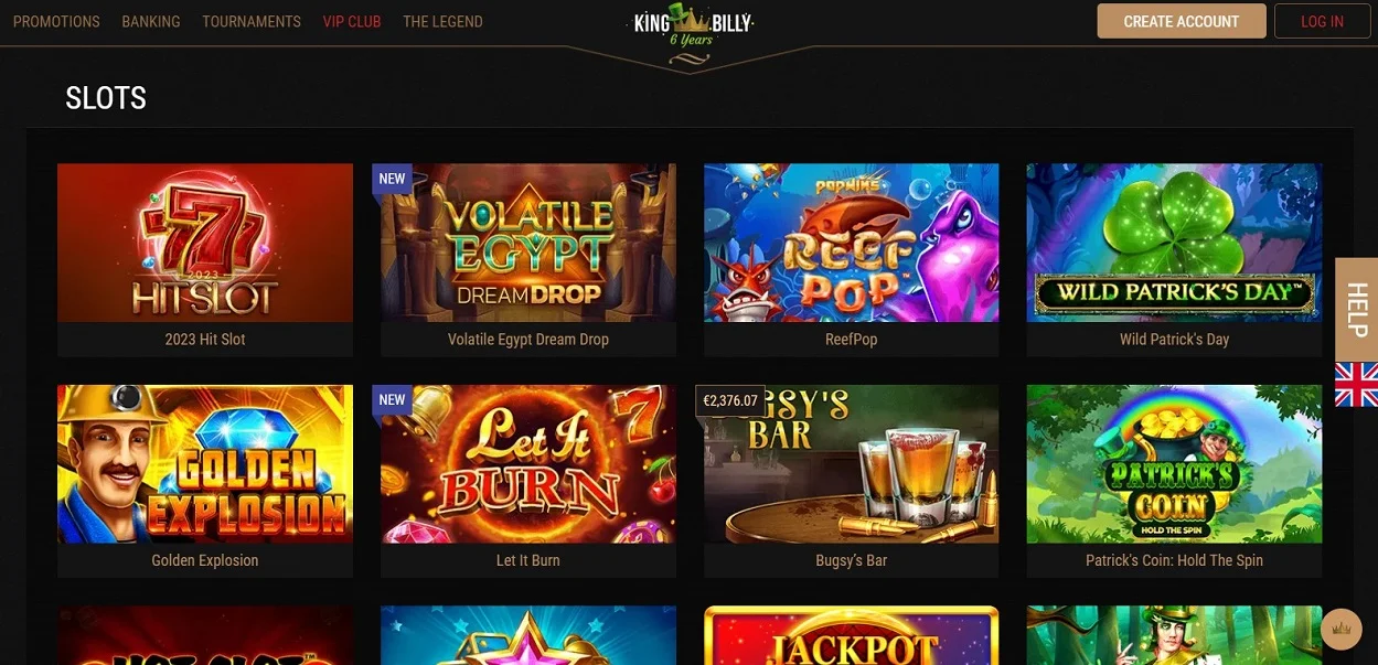 king billy games