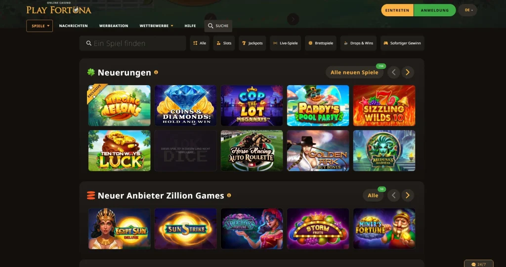 Play Fortuna Casino