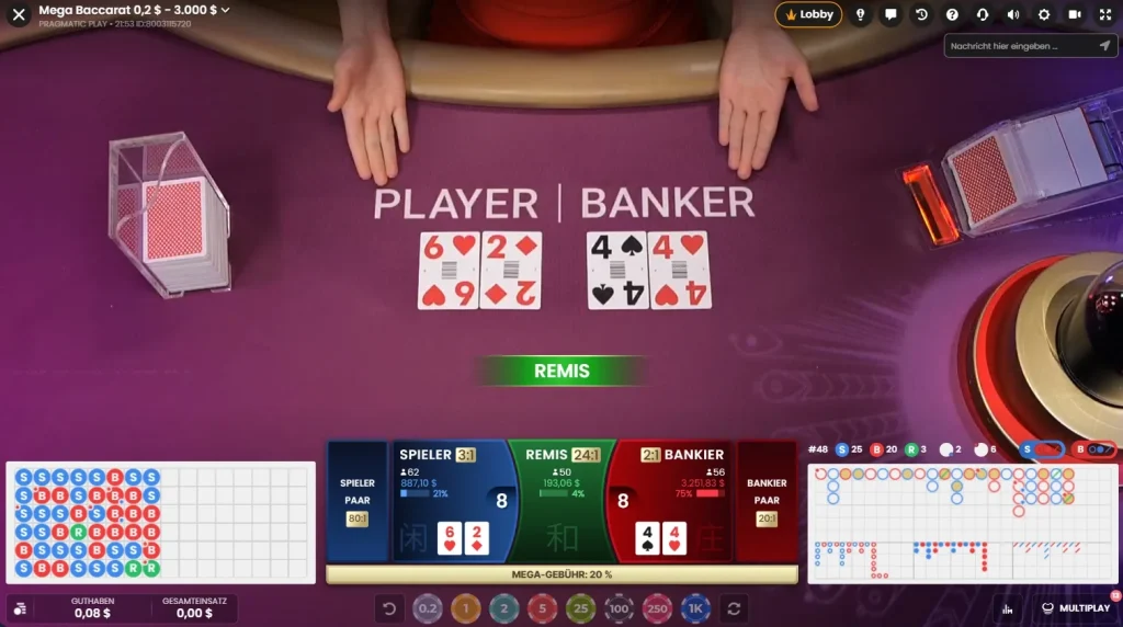 Baccarat Regeln und Strategien