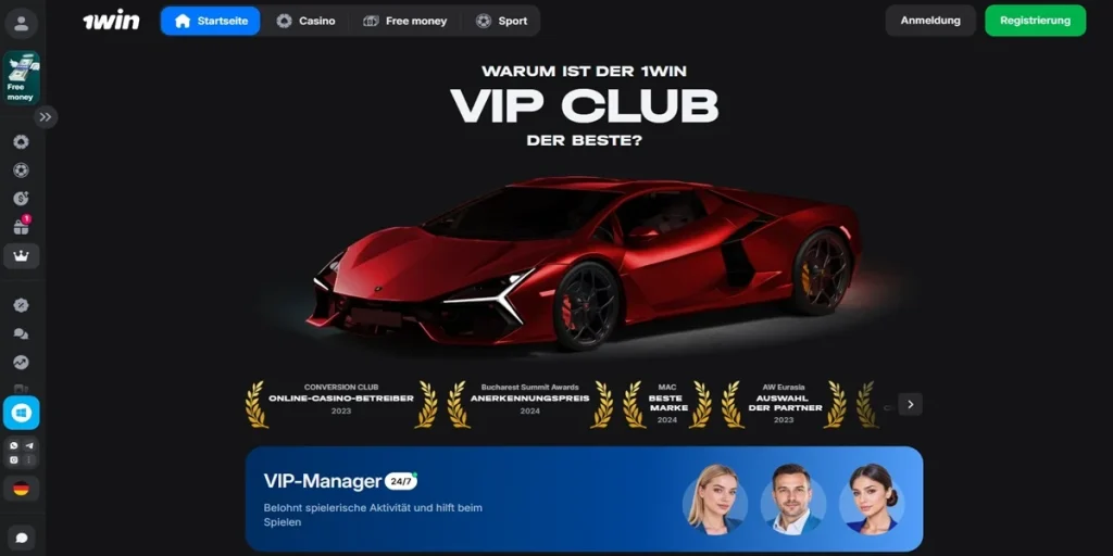 1win VIP CLUB