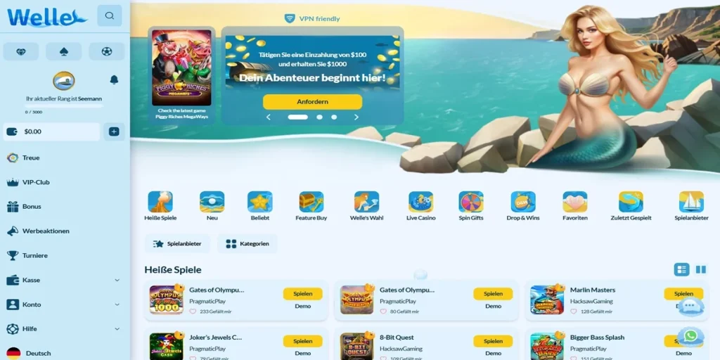 Welle Casino Testbericht