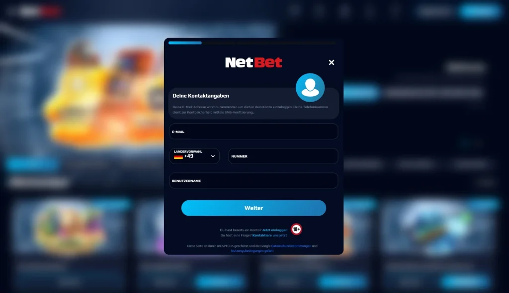 NetBet Casino Login