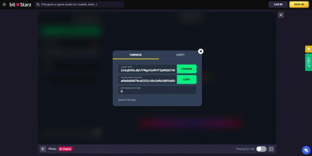 Provably Fair Casino bitstarz