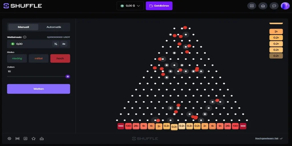 plinko shuffle casino