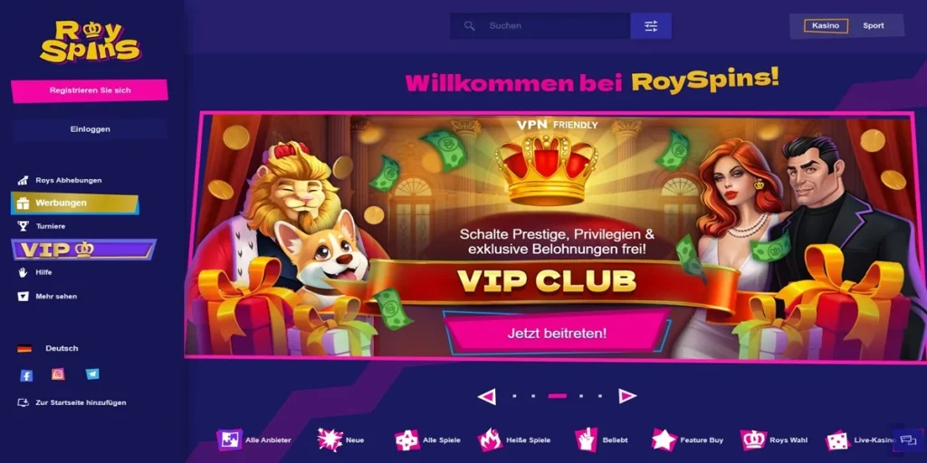 vip casino