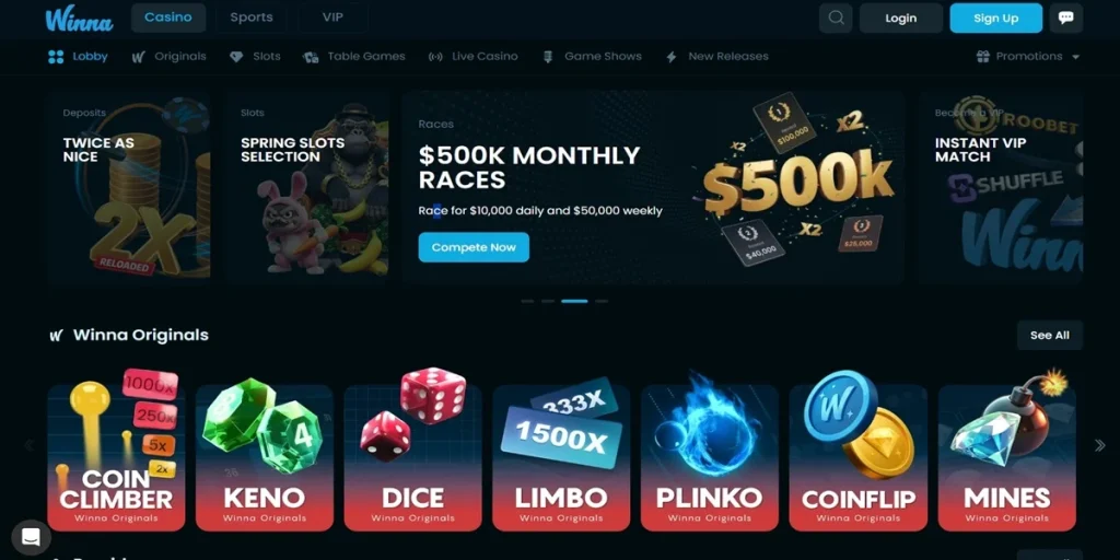 Winna Casino mit VPN nutzen und Limits umgehen