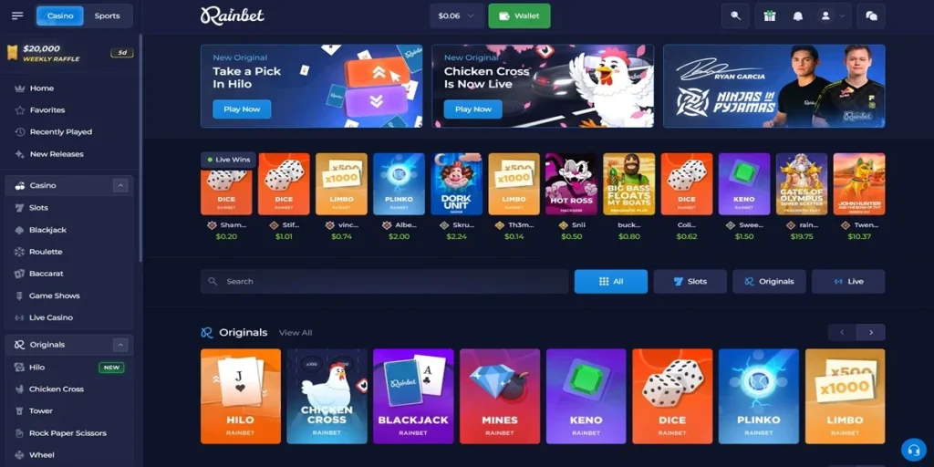 Rainbet Casino Analyse zu Sicherheit, Fairness und Lizenzstruktur