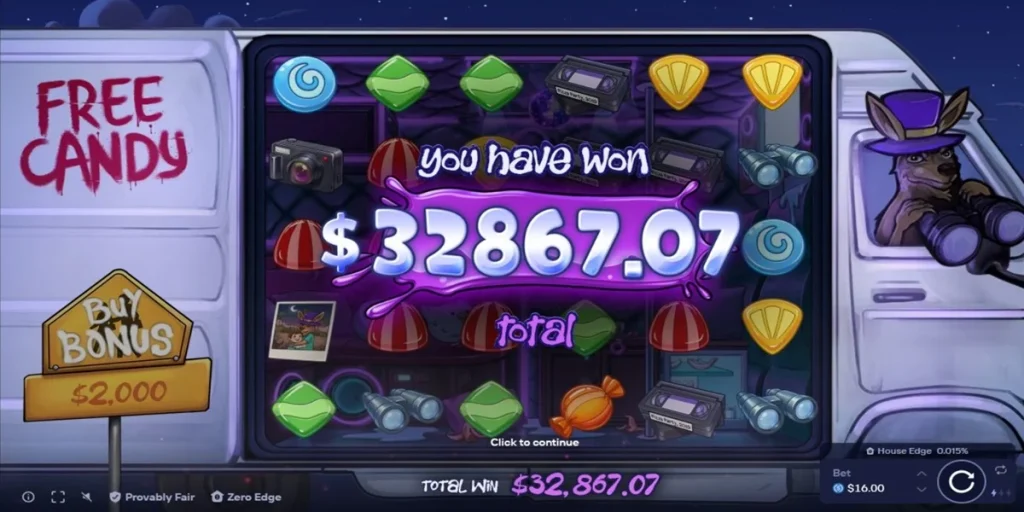 Groomer’s Van Slot Big Win bei Duel Casino: Großer Gewinn durch 250x Multiplikator ohne Limits.