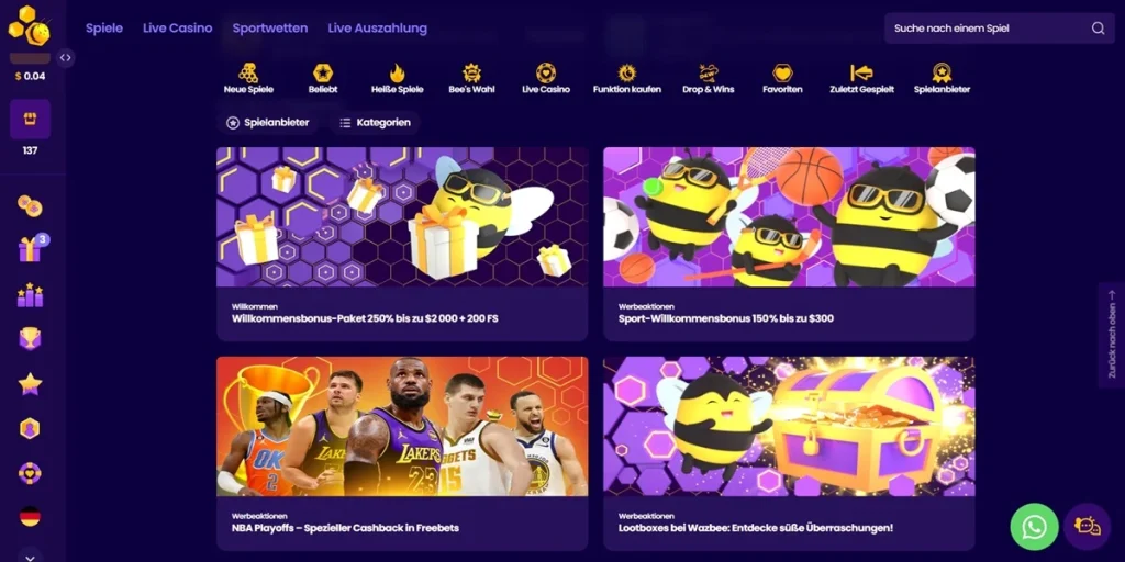 WazBee Bonus