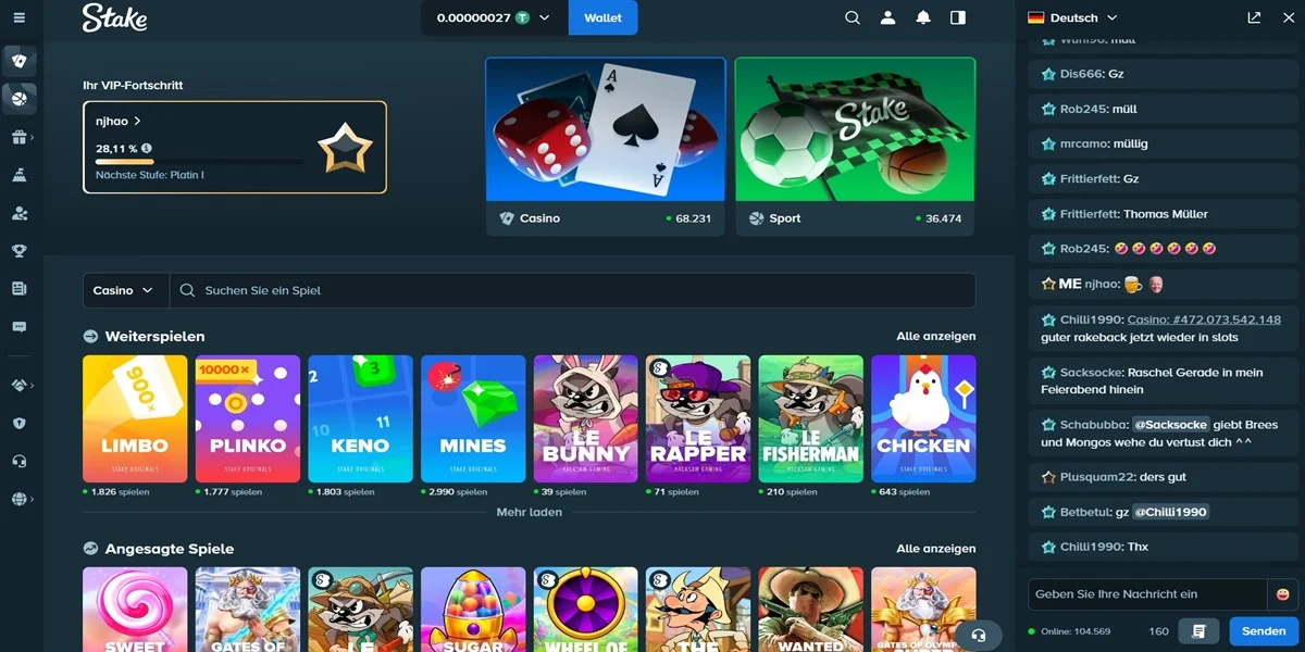 Stake Casino Test
