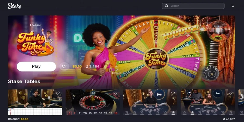 Evolution Live Casino
